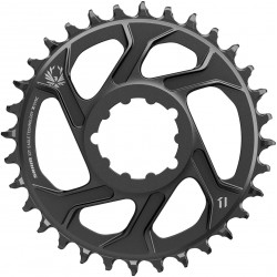 Priekšējā ķēdes riteņa SRAM MTB Eagle X-Sync2 Direct Mount alu 11-speed 6mm offset 32T black