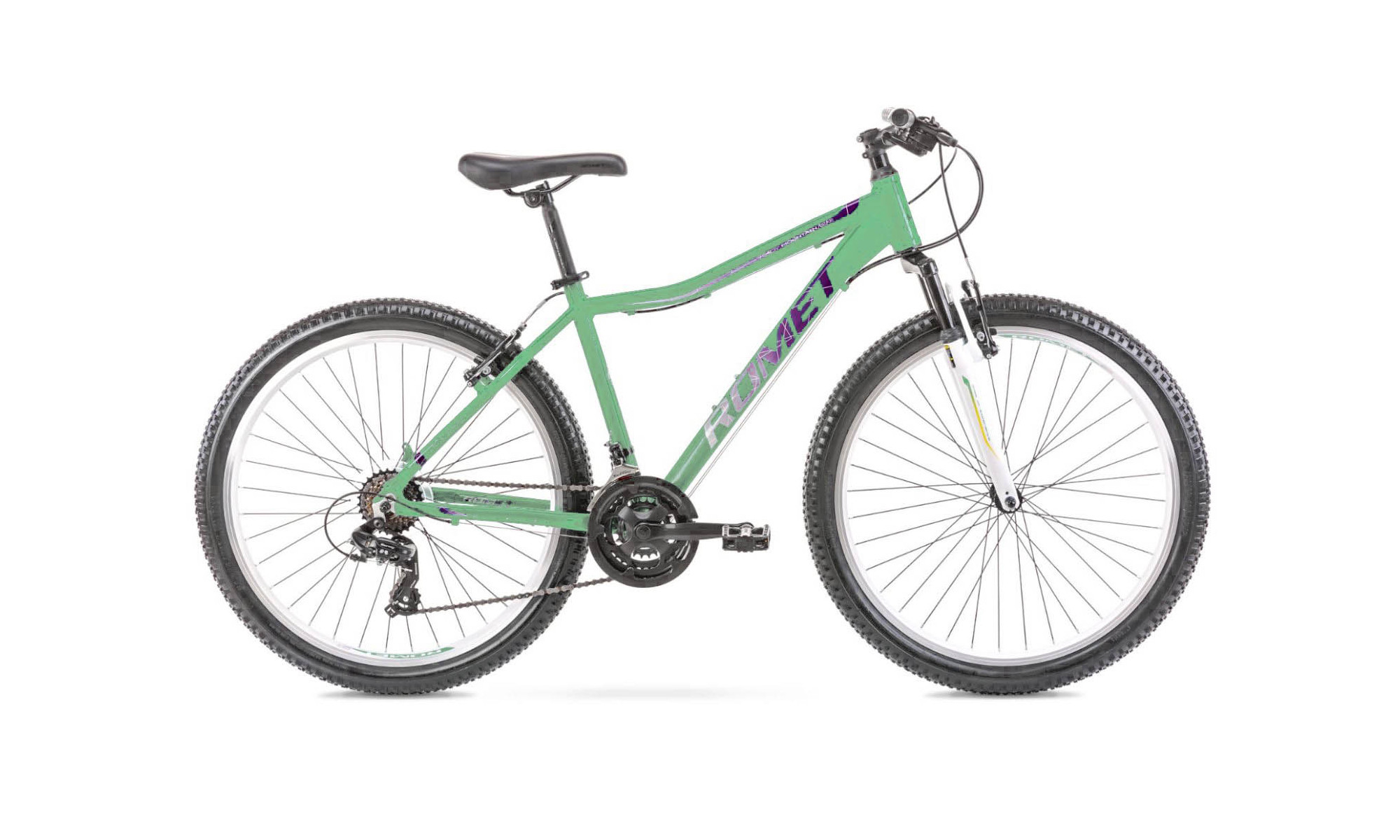 Velosipēds Romet Jolene 6.1 2024 green-violet 