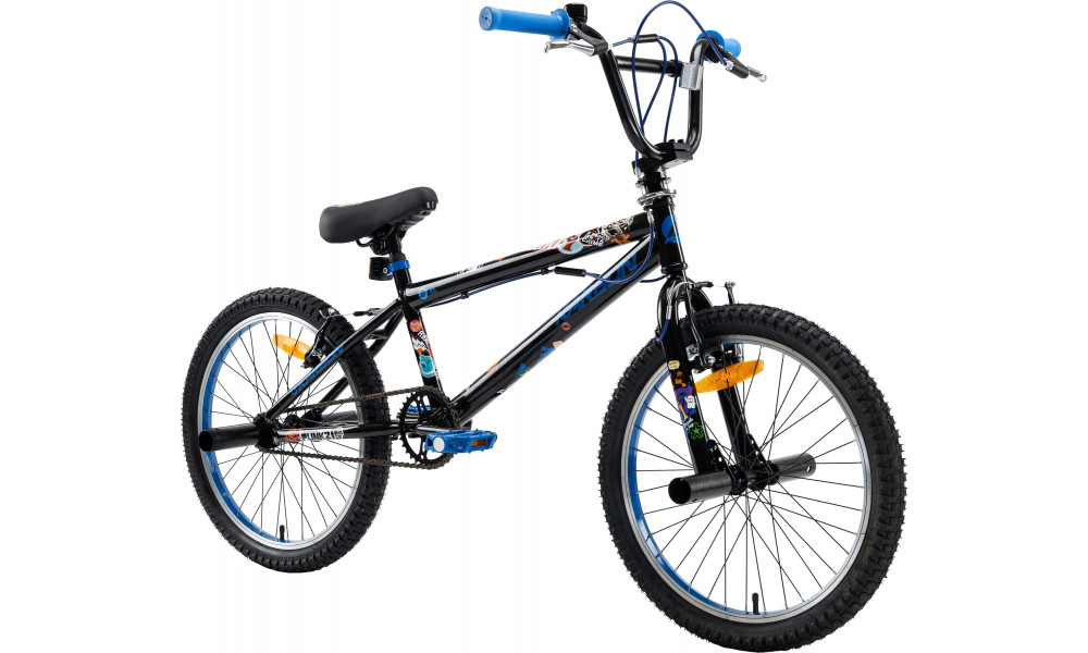 Velosipēds Karbon BMX 20 black-blue - 1