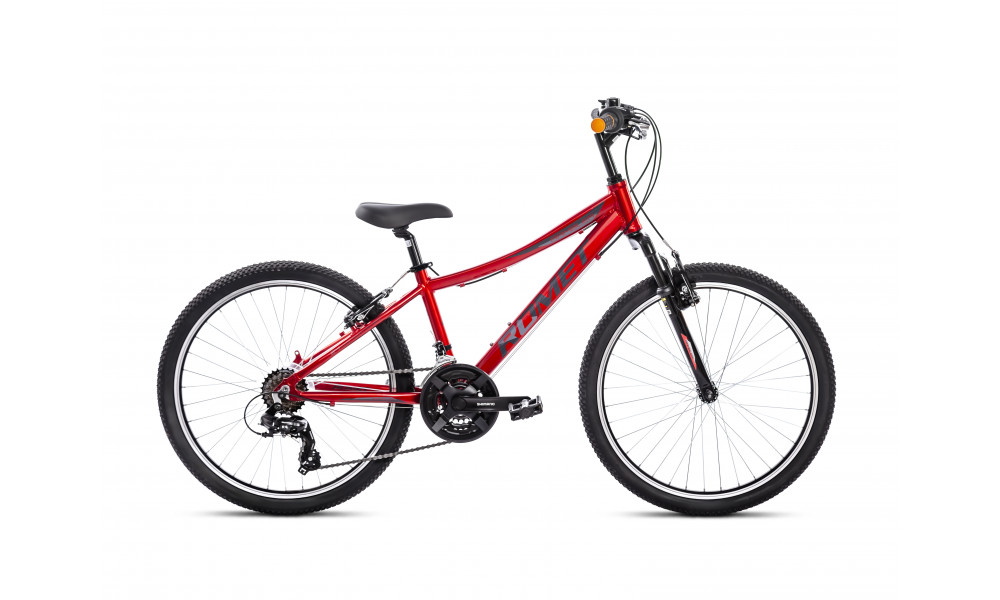 Velosipēds Romet Rambler 24 2024 red-graphite 