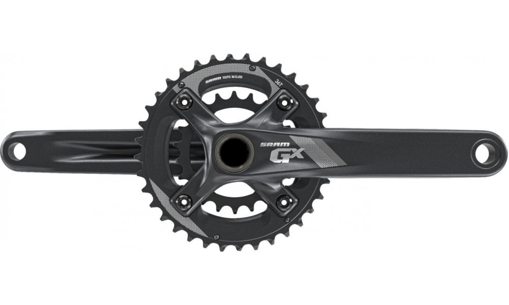 Priekšējie zobratu bloks SRAM GX 1000 GXP 2x10-speed 38-24T 