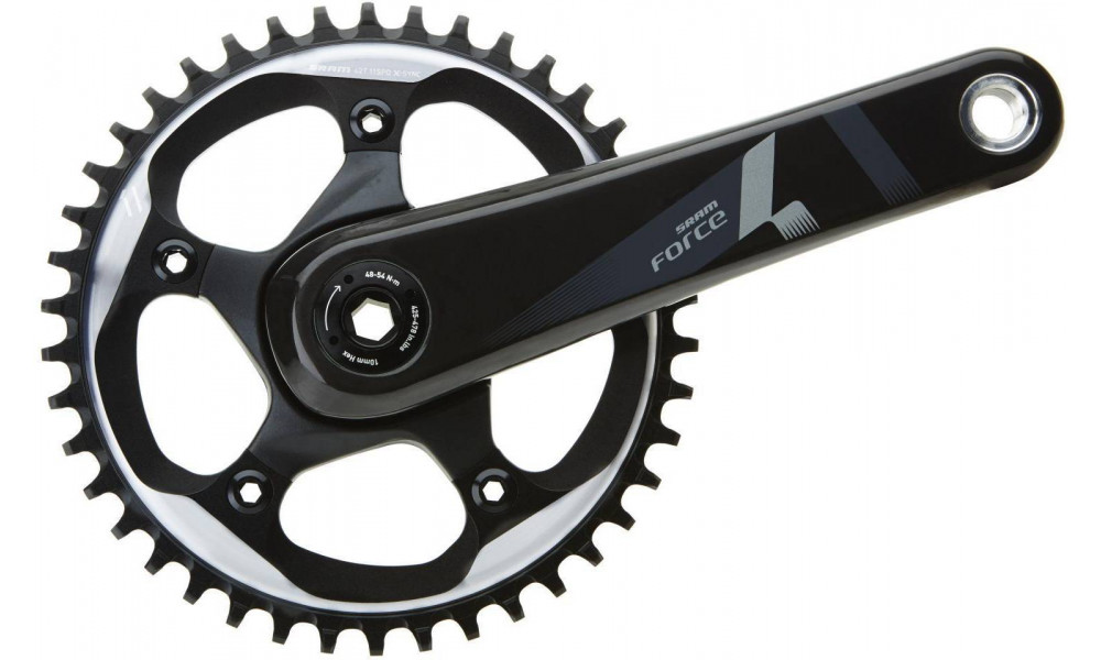 Priekšējie zobratu bloks SRAM Force 1 GXP 42T 