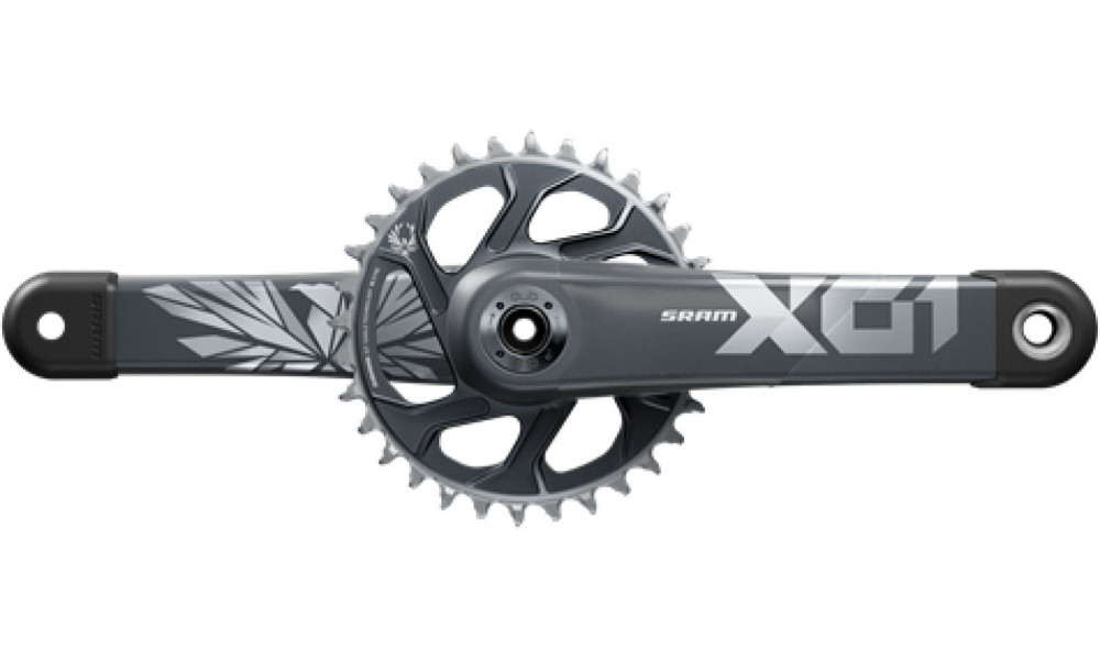 Priekšējie zobratu bloks SRAM X01 Eagle Superboost+ DUB 1x12-speed 32T black 