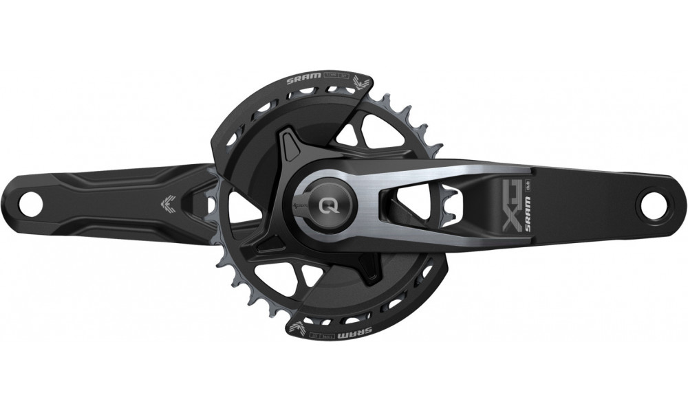 Priekšējie zobratu bloks ar jaudas mērītāju SRAM X0 Eagle Q174 T-Type DUB MTB Wide 32T 