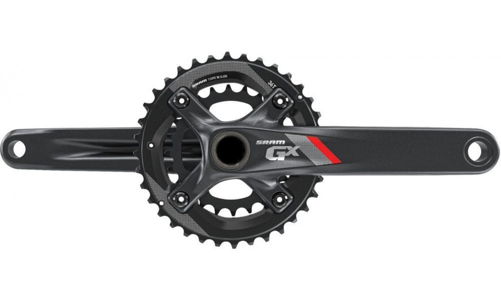 Priekšējie zobratu bloks SRAM GX 1000 GXP 2x11-speed 175mm 36-24T 