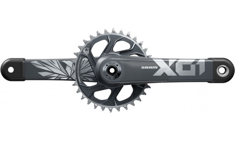 Priekšējie zobratu bloks SRAM X01 Eagle DUB 1x12-speed 55mm chainline 32T 