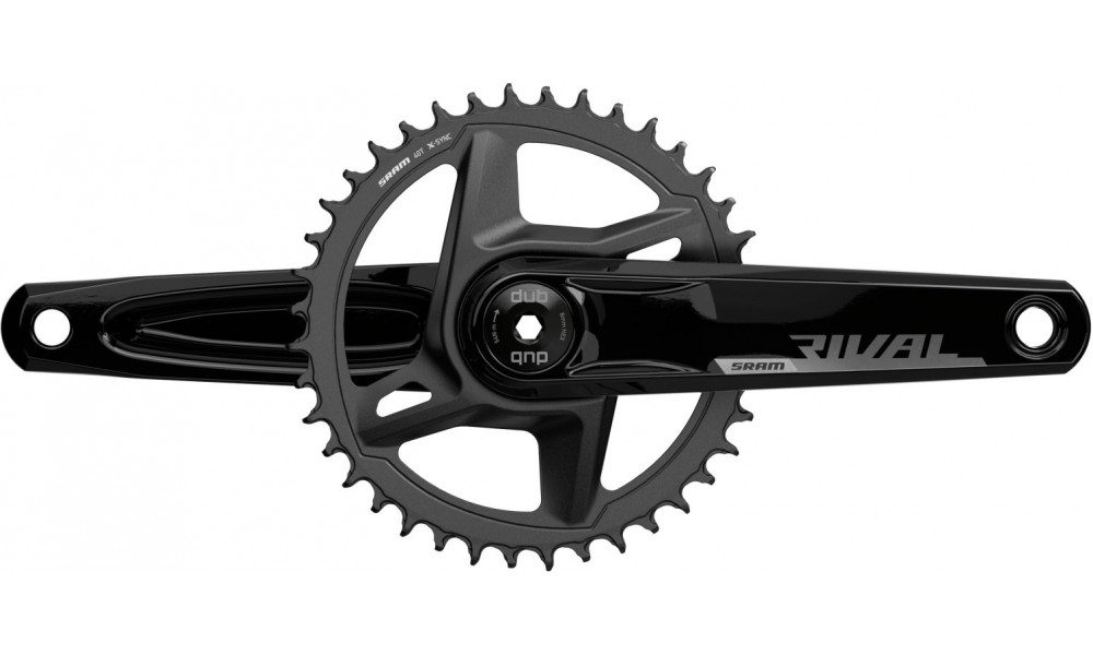 Priekšējie zobratu bloks SRAM Rival 1 D1 DUB Wide 40T 