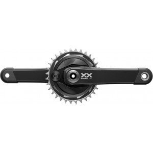 Priekšējie zobratu bloks ar jaudas mērītāju SRAM XX Eagle Q174 Thread T-Type DUB MTB Wide 175mm 32T