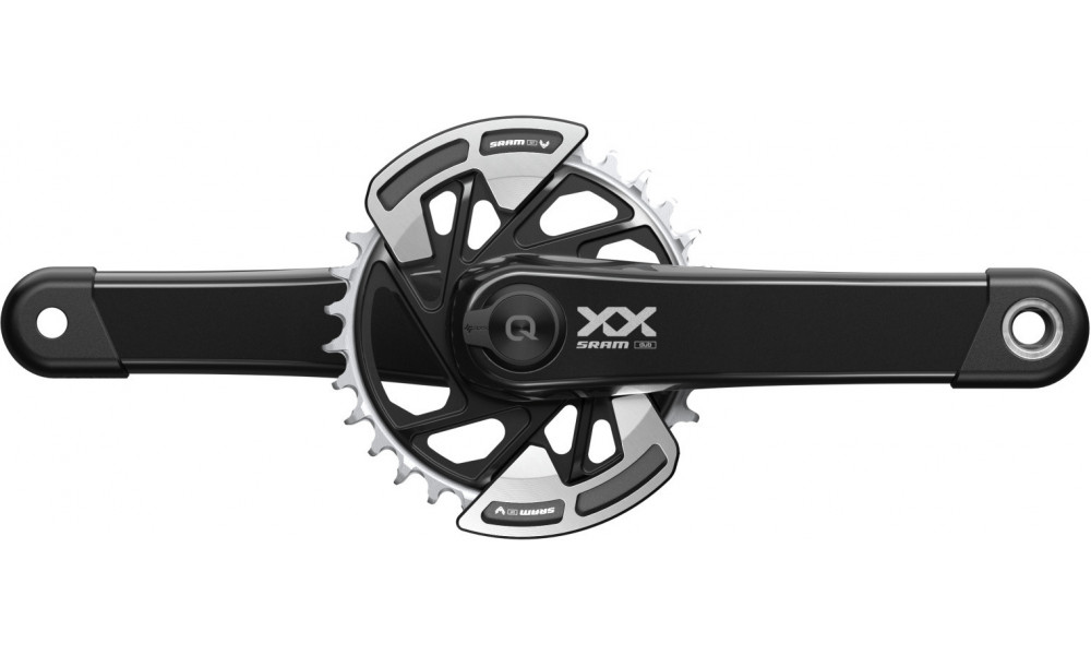 Priekšējie zobratu bloks ar jaudas mērītāju SRAM XX Eagle Q174 Direct T-Type DUB MTB Wide 175mm 32T 