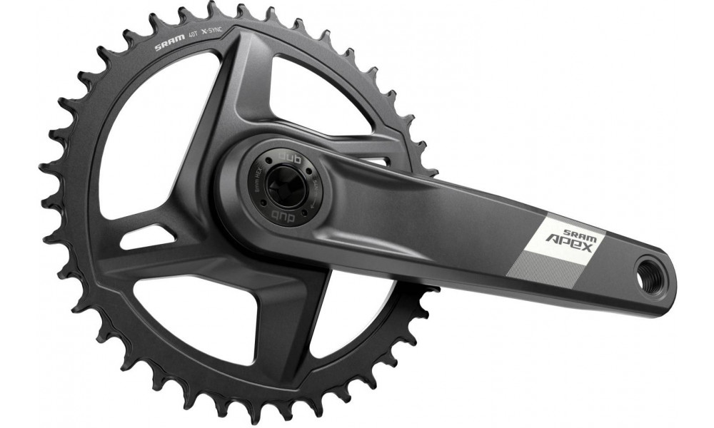 Priekšējie zobratu bloks SRAM Apex 1 D1 DUB 83-A Cannondale-AI 42T 