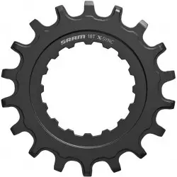 Priekšējā ķēdes riteņa SRAM X-Sync E-MTB Bosch Straight steel 18T