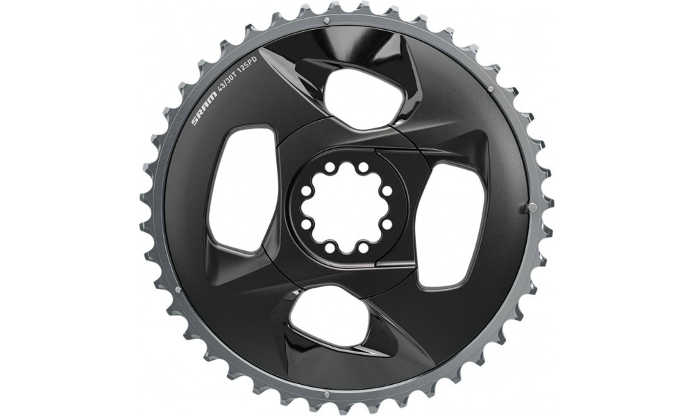 Priekšējā ķēdes riteņa SRAM Road Force 94mm 2x12-speed 43T grey 