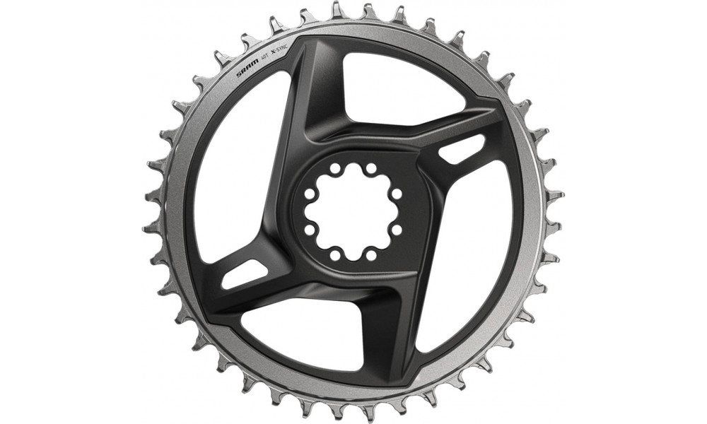 Priekšējā ķēdes riteņa SRAM Road Red/Force X-Sync Direct-Mount 12-speed 38T grey 