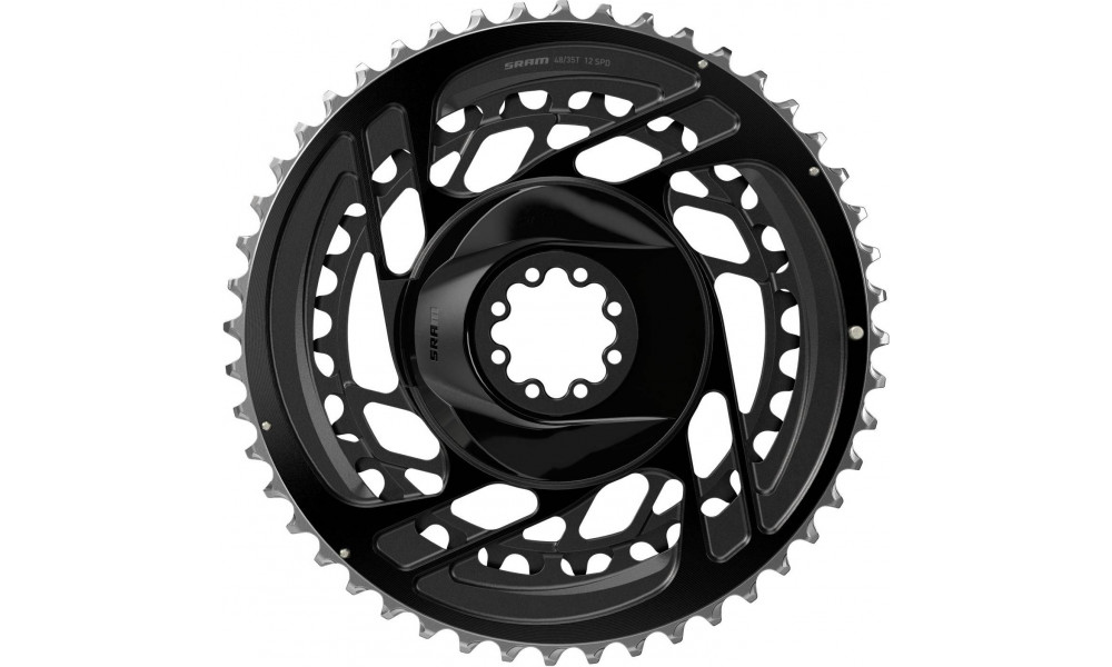 Priekšējo ķēdes riteņu komplekts SRAM Road Force D2 Direct-Mount 12-speed 48-35T black 