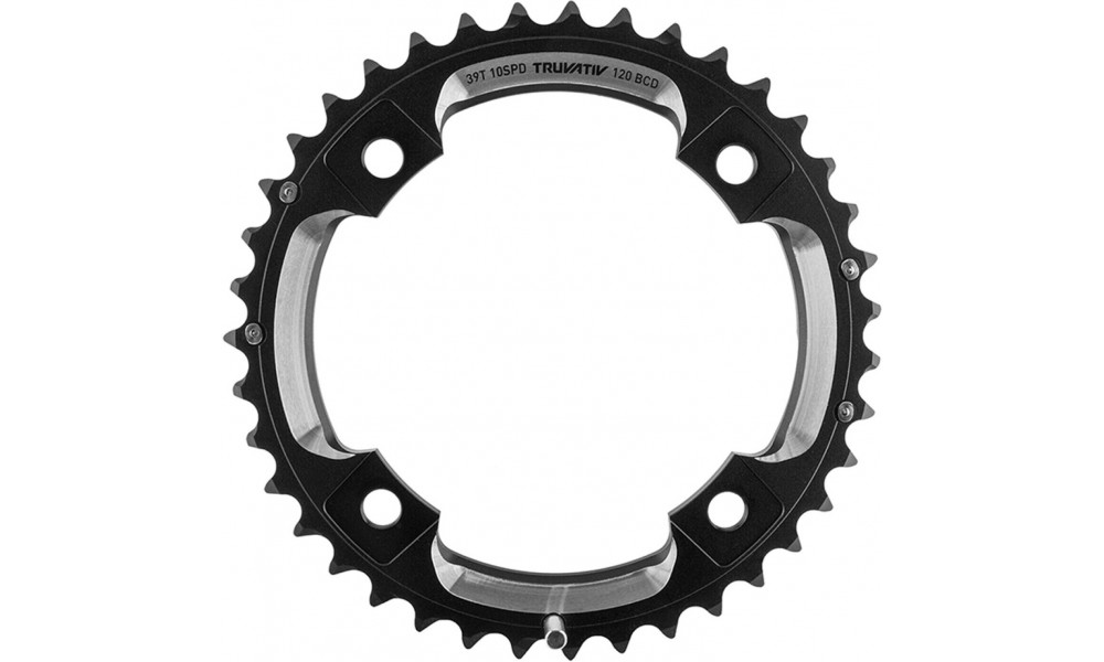 Priekšējā ķēdes riteņa SRAM MTB GXP 120mm alu 2x10-speed 42T black 