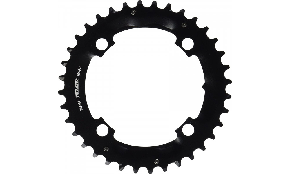 Priekšējā ķēdes riteņa SRAM MTB 104mm alu 2x10-speed 36T black 