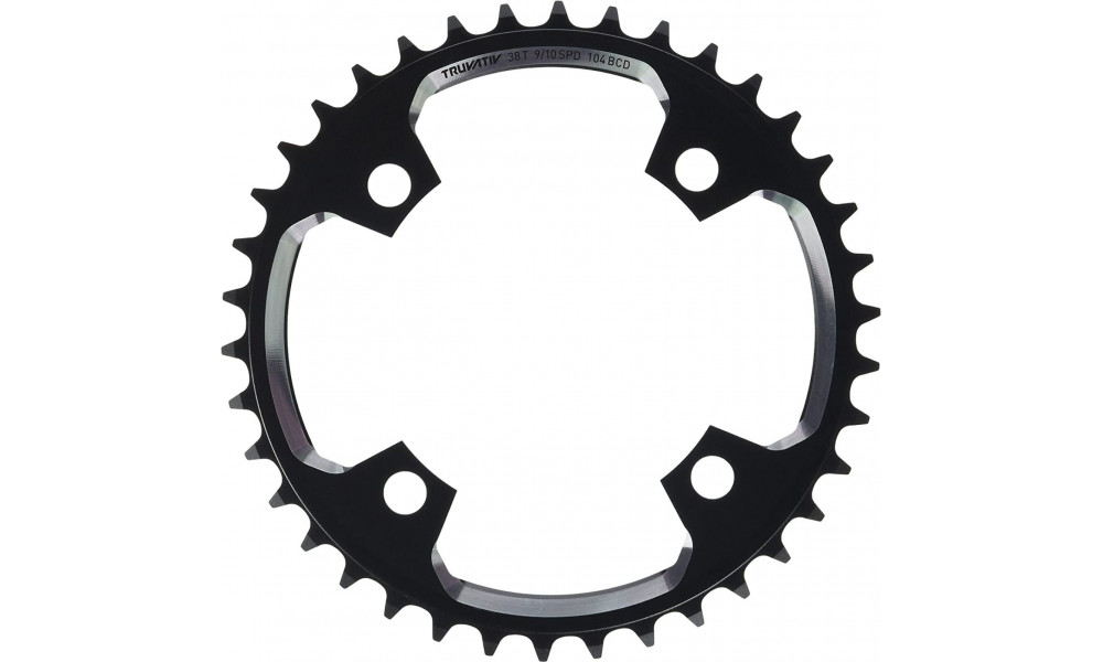 Priekšējā ķēdes riteņa SRAM MTB 104mm alu 1x10-speed 38T black 