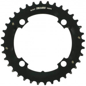 Priekšējā ķēdes riteņa SRAM MTB 104mm alu 2x10-speed without pin 36T black