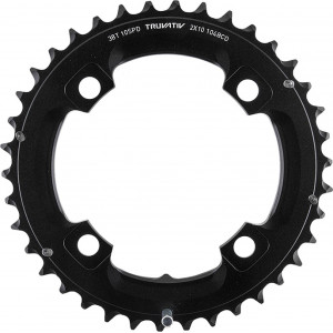 Priekšējā ķēdes riteņa SRAM MTB 104mm alu 2x10-speed with pin 38T black