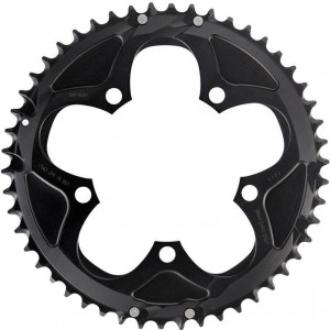 Priekšējā ķēdes riteņa SRAM Road 110mm for 50-34T alu 2x10-speed 50T black