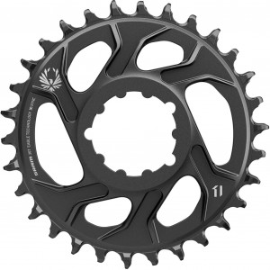 Priekšējā ķēdes riteņa SRAM MTB Eagle X-Sync2 Direct Mount alu 11-speed 6mm offset 30T black