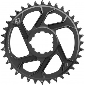 Priekšējā ķēdes riteņa SRAM MTB Eagle X-Sync2 Direct Mount alu 11-speed 6mm offset 36T black