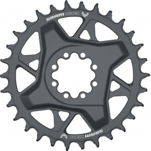 Priekšējā ķēdes riteņa SRAM GX Eagle T-Type D1 Direct Mount 3mm offset 30T grey