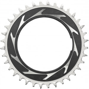 Priekšējā ķēdes riteņa SRAM XX SL Eagle T-Type D1 Thread Mount 0mm offset 36T black-silver