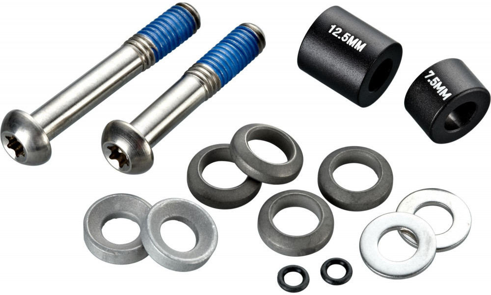 Disku bremžu suportu stiprinājuma skrūves Avid titanium T25 for front 180mm/rear 160mm Post Mount 20mm CPS set 