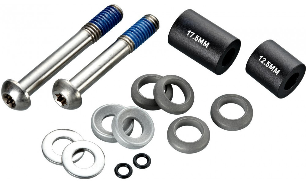 Disku bremžu adapteris Avid InternationalStandard front 160mm/rear 140mm with stainless steel bolts 0mm 