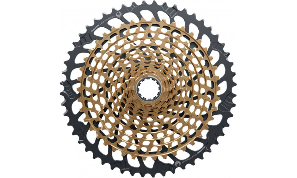 Aizmugurējie zobratu bloks SRAM XG-1299 Eagle 12-speed 10-52T gold 