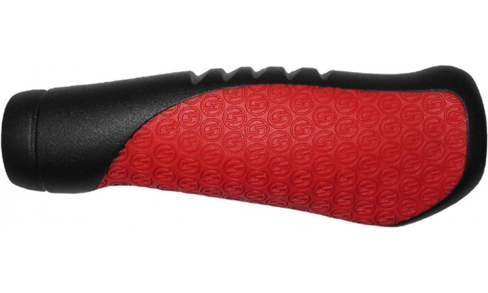 Stūres rokturi SRAM Comfort 133mm black-red 