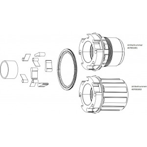 Rumba bungas SRAM for 900 XDR 11/12-speed