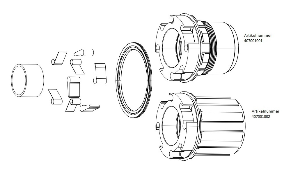 Rumba bungas SRAM for 900 XDR 11/12-speed 