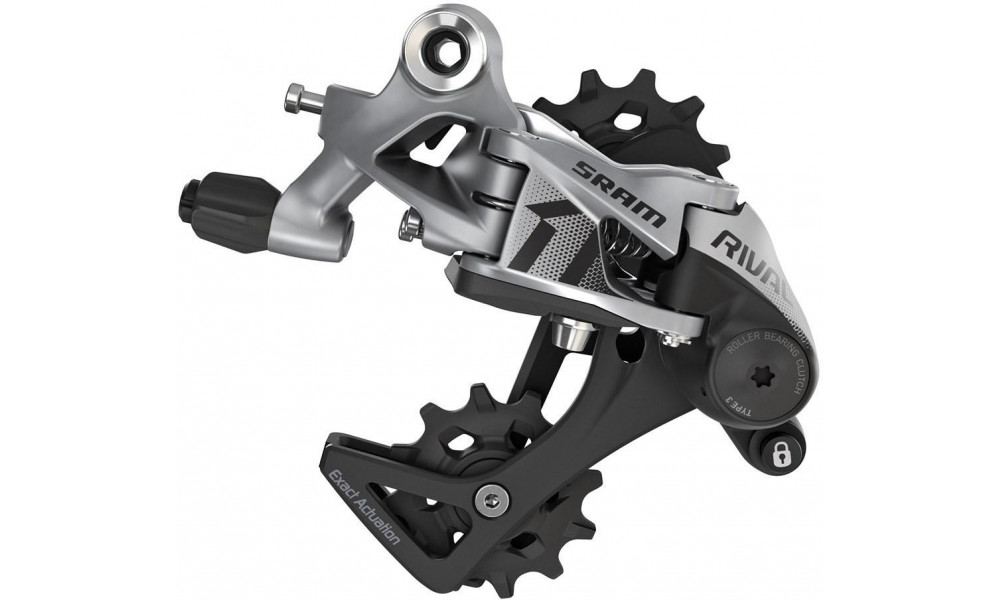 Aizmugurējais pārslēdzējs SRAM Rival 1 Type 3.0 medium cage 11-speed 