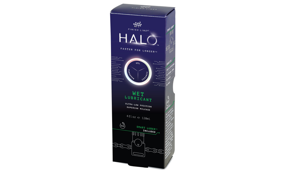 Ķēdes eļļa Finish Line HALO Wet 120ml + Smart Luber - 2