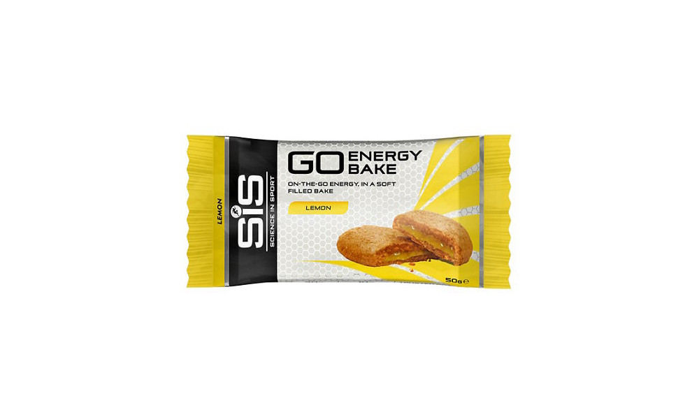 Enerģijas batoniņš SiS Go Energy Bake Lemon 50g 