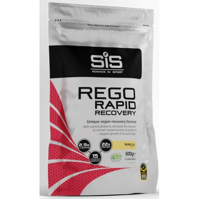 Sporta uztura pulveris SiS Rego Rapid Recovery Vanila 500g