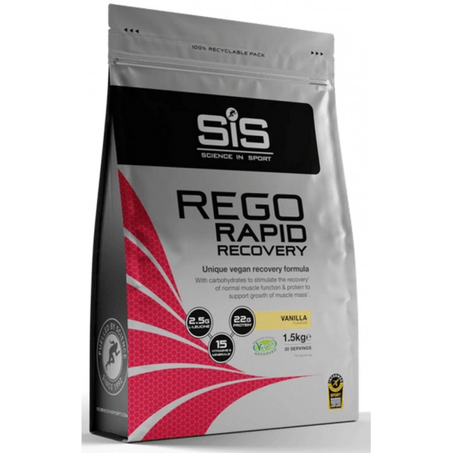 Uztura bagātinātājs pulveris SiS Rego Rapid Recovery Vanila 1.5kg