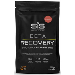 Uztura bagātinātājs pulveris SiS Beta Recovery Chocolate 500g