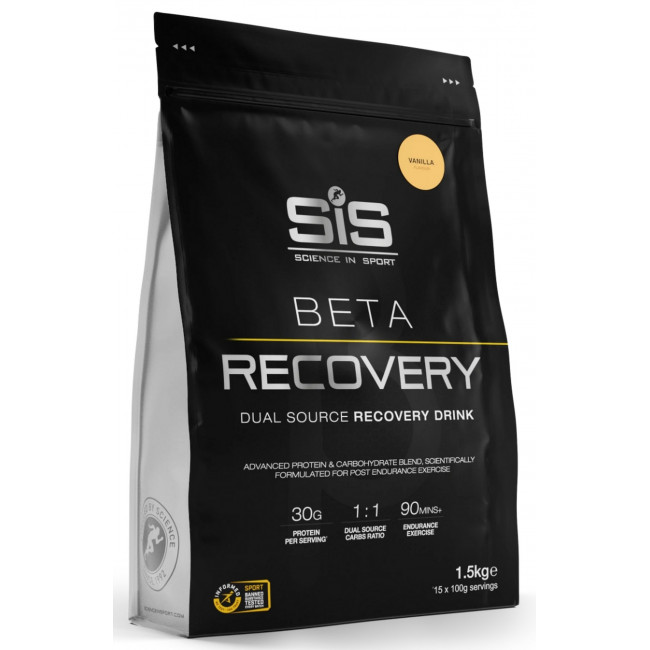 Uztura bagātinātājs pulveris SiS Beta Recovery Vanila 1.5kg