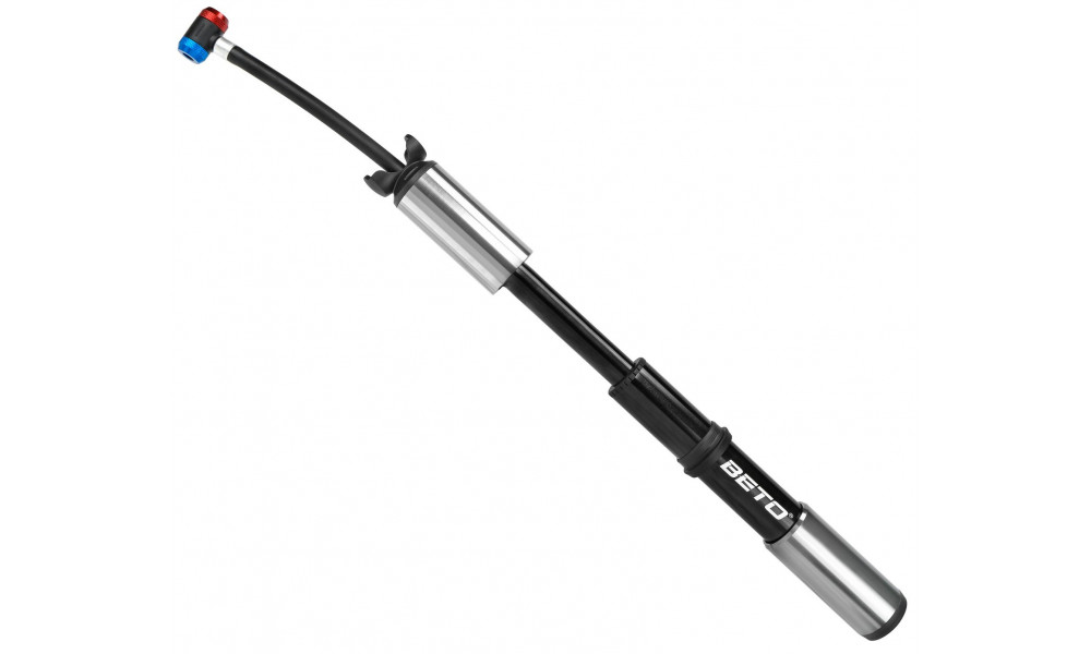 Pumpis BETO Mini Alu TH-008AN grey with hose 5.5bar - 7