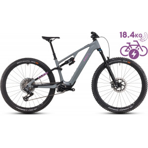 Elektro velosipēds Cube AMS Hybrid ONE44 C:68X TM 400X 29 swampgrey'n'purplereflex 2025