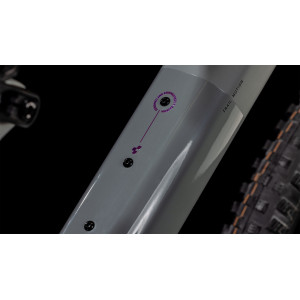 Elektro velosipēds Cube AMS Hybrid ONE44 C:68X TM 400X 29 swampgrey'n'purplereflex 2025