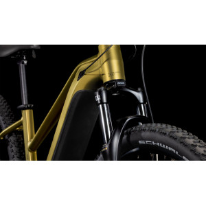 Elektro velosipēds Cube Reaction Hybrid Performance 500 Trapeze 29 goldenlime'n'black 2025
