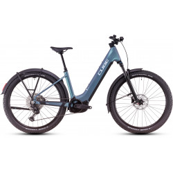 Elektro velosipēds Cube Reaction Hybrid Pro 600 Allroad Easy Entry 27.5 smaragdgrey'n'prism 2025