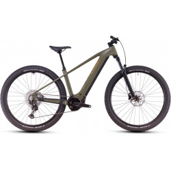 Elektro velosipēds Cube Reaction Hybrid Pro 600 27.5 dustyolive'n'gold 2025