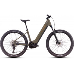 Elektro velosipēds Cube Reaction Hybrid Pro 600 Easy Entry 27.5 dustyolive'n'gold 2025
