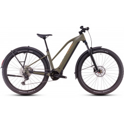Elektro velosipēds Cube Reaction Hybrid Pro 800 Allroad Trapeze 27.5 dustyolive'n'gold 2025