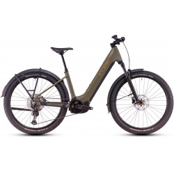 Elektro velosipēds Cube Reaction Hybrid Pro 800 Allroad Easy Entry 27.5 dustyolive'n'gold 2025